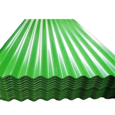 Cheap Color Coated Galvanized Corrugated Steel Roof Sheet 0.5 Mm Thick Long Span Color Coated Corrugated Roofing Sheet