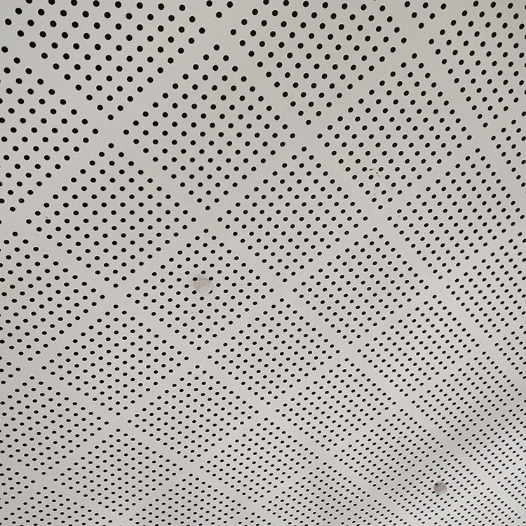 Construction Application Perforated Metal Texture