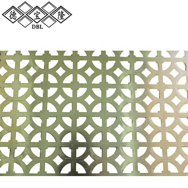 Construction Application Perforated Metal Texture
