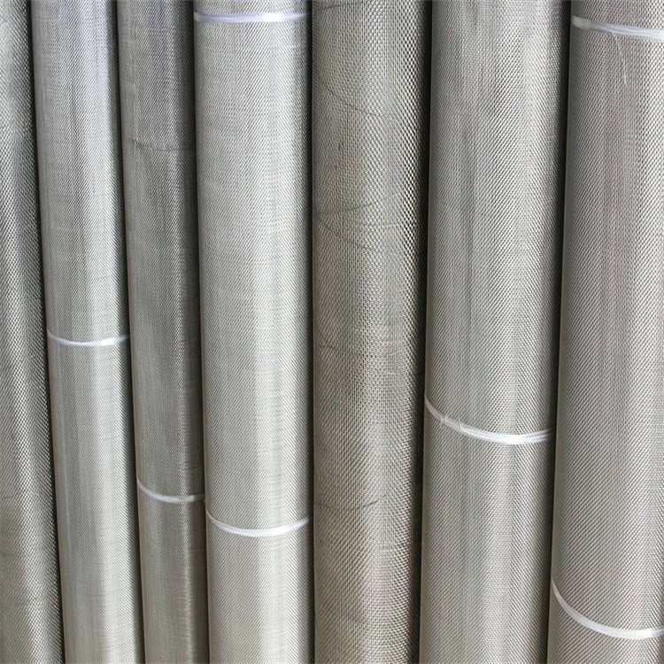 Factory high quality Qualified Plain Weave Woven Stainless Steel Wire Mesh Screen on Sale