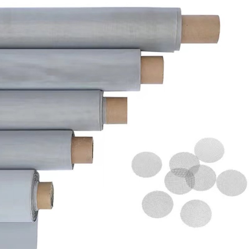 Factory high quality Qualified Plain Weave Woven Stainless Steel Wire Mesh Screen on Sale