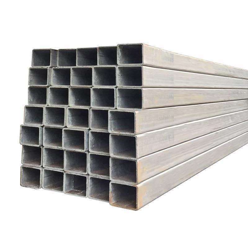 Factory spot galvanized square rectangular steel metal pipe ASTM A500 high-quality