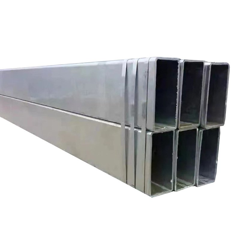 Factory spot galvanized square rectangular steel metal pipe ASTM A500 high-quality