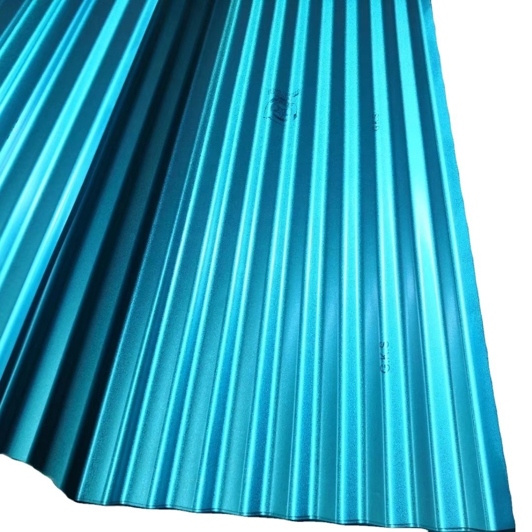 Corrugated Metal Roofing Sheet PPGI Steel Sheet in Ral Color Roofing Sheet Outdoor Roofing