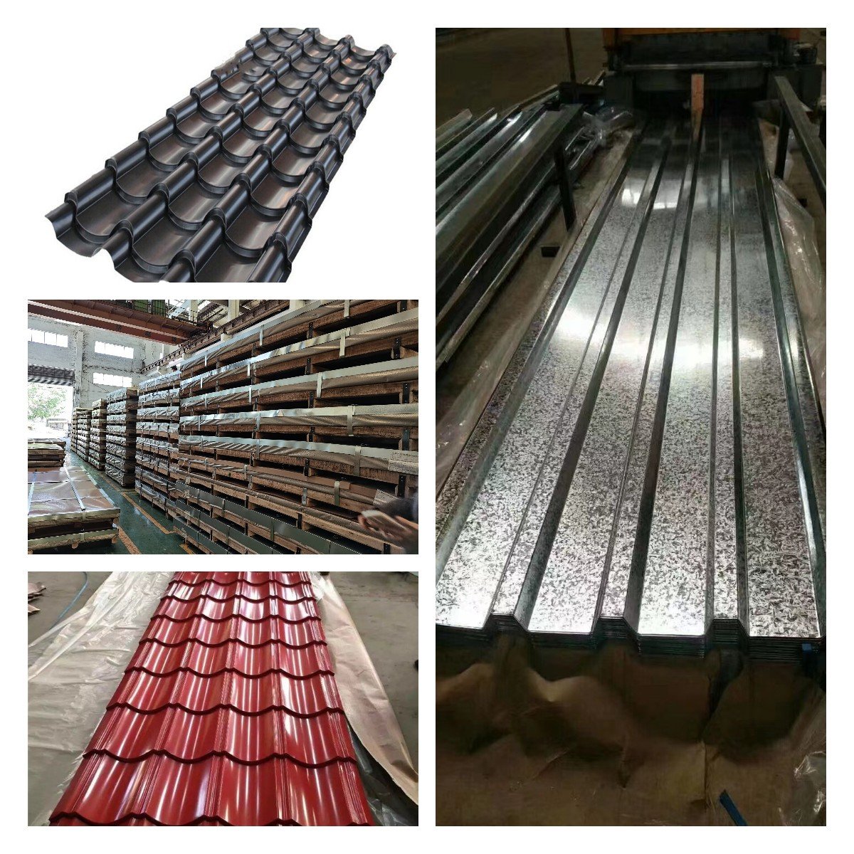 China Wholesale Corrugated Roofing Sheets 650 1.8/2.4/3.66/6m 0.15 410 pcs Per Ton $1.23 Per Piece for Panama