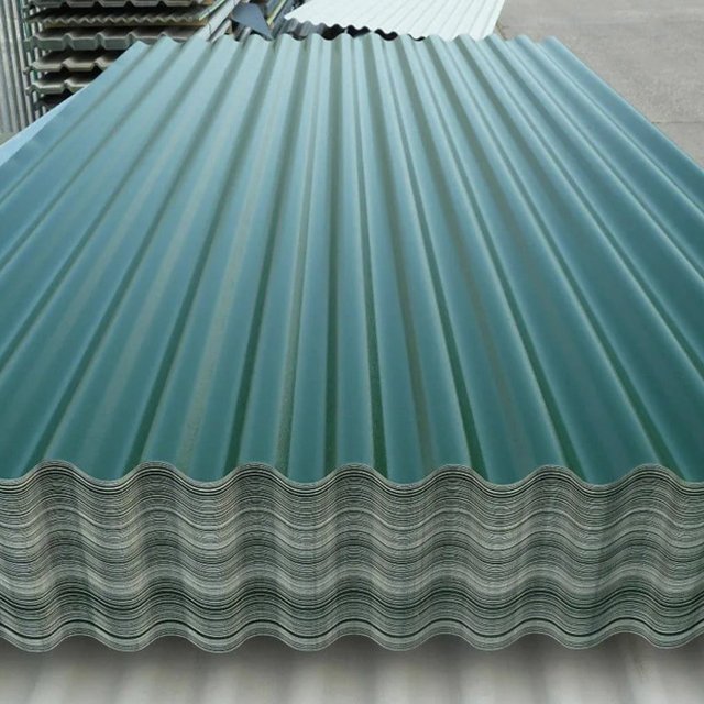 Gi PPGI Steel Price Corrugated Roofing Plate Sheet Anti-corrosion Galvanized Zinc RAL Color Coated Color Corrugated Plate