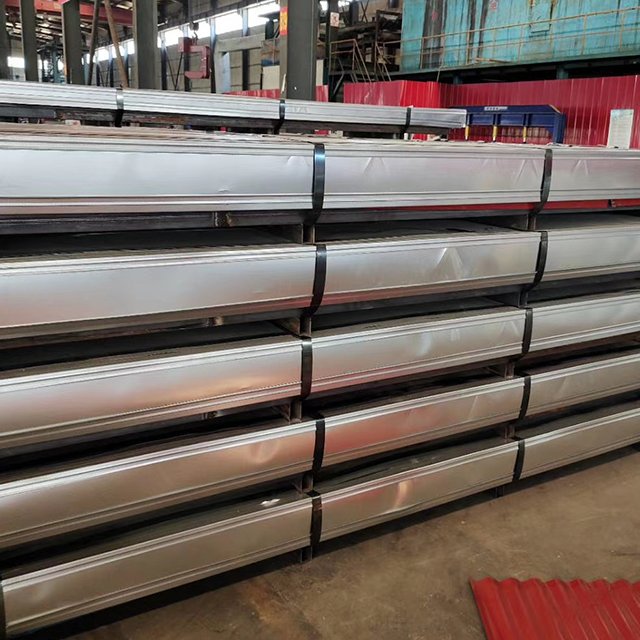 Gi PPGI Steel Price Corrugated Roofing Plate Sheet Anti-corrosion Galvanized Zinc RAL Color Coated Color Corrugated Plate