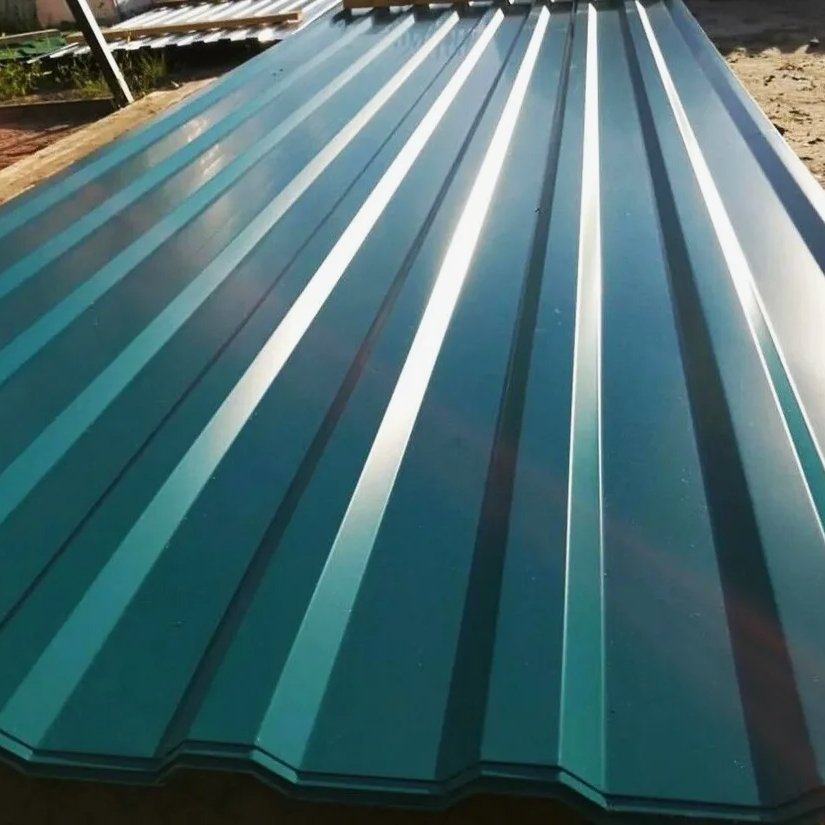 Pre coated galvanized corrugated sheets roofing G450 G550 DX51D DX52D Corrosion resistant color steel tile corrugated sheets