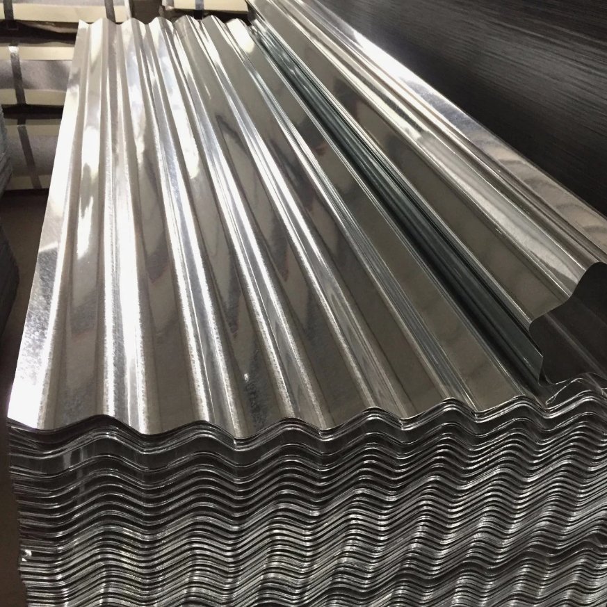 Pre coated galvanized corrugated sheets roofing G450 G550 DX51D DX52D Corrosion resistant color steel tile corrugated sheets