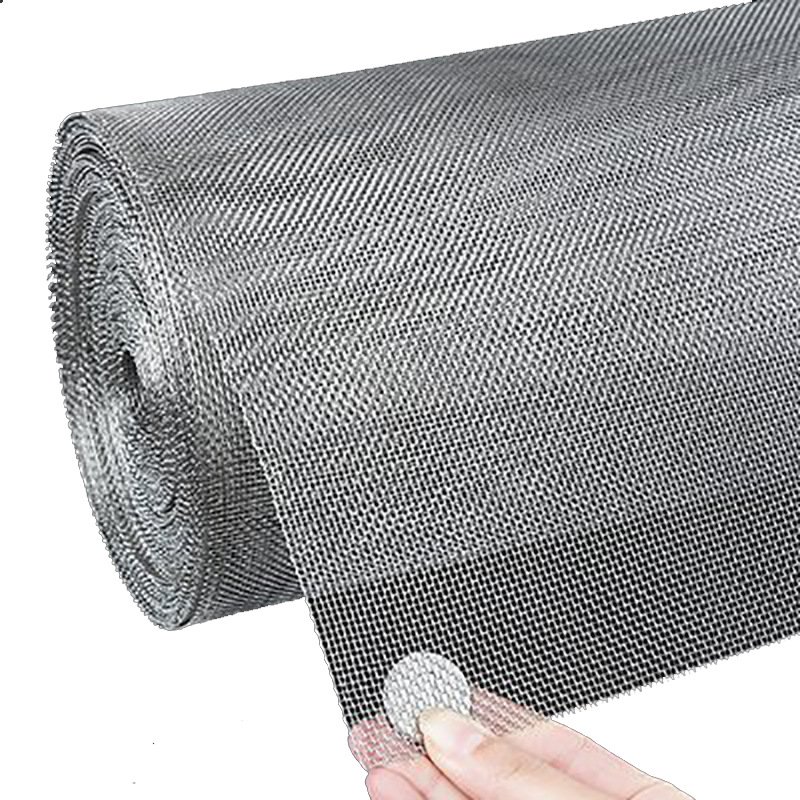100 Mesh Flexible and Soft Stainless Steel Wire Mesh Welded Woven Screen