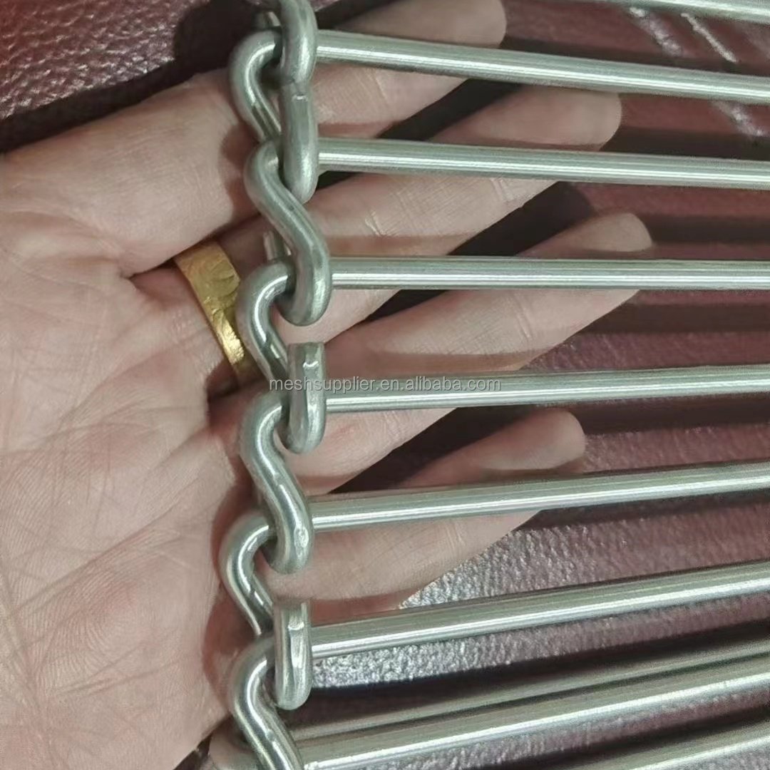 Ladder Stainless Steel Wire Mesh Belt For Conveyor Malaysia
