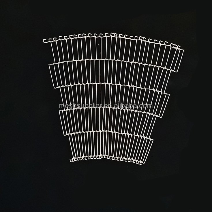 Ladder Stainless Steel Wire Mesh Belt For Conveyor Malaysia