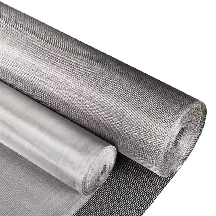 304/316 Steel Wire Meshes For Filter Screen 40/60 80/100/150/200/300/400 Micron Filter Cloth Stainless Steel Woven Wire Mesh