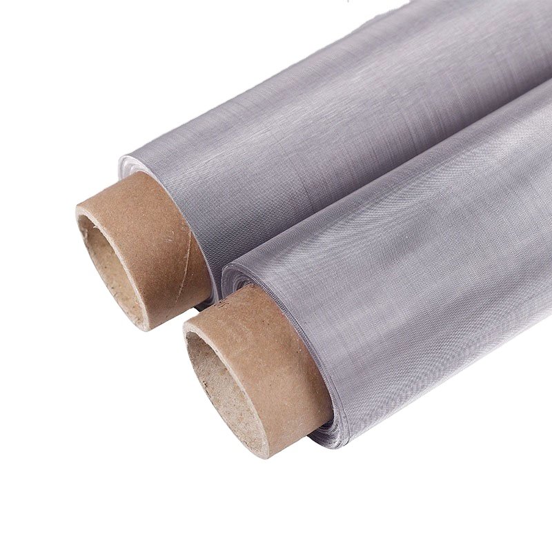 304/316 Steel Wire Meshes For Filter Screen 40/60 80/100/150/200/300/400 Micron Filter Cloth Stainless Steel Woven Wire Mesh