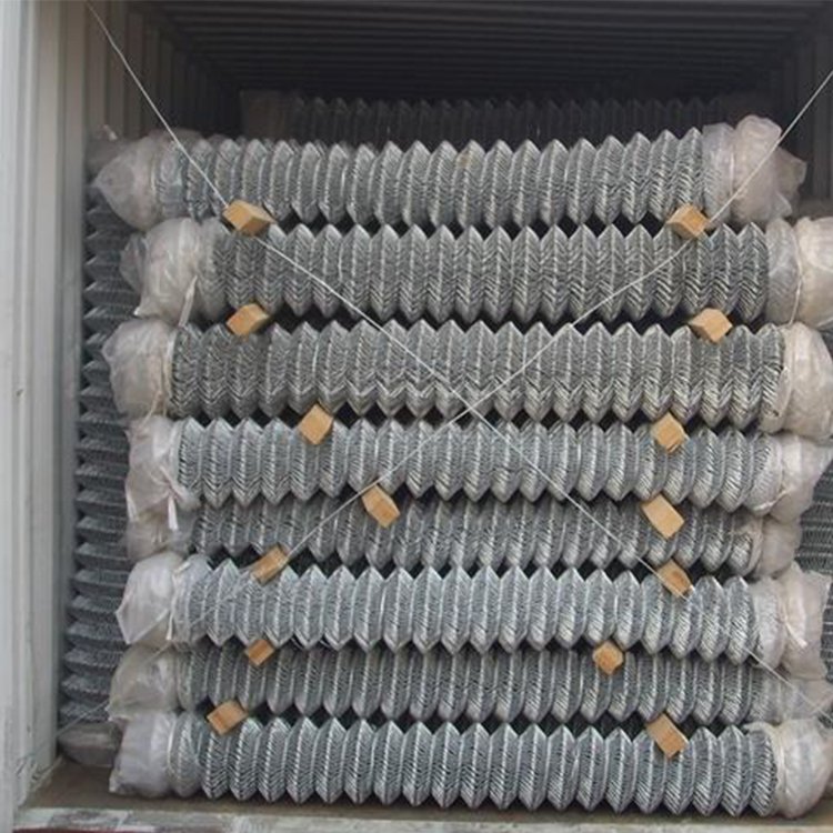 6x12 chain link wire fence roll panels heavy duty galvanise coated chain link fencing for metal fence football ground net