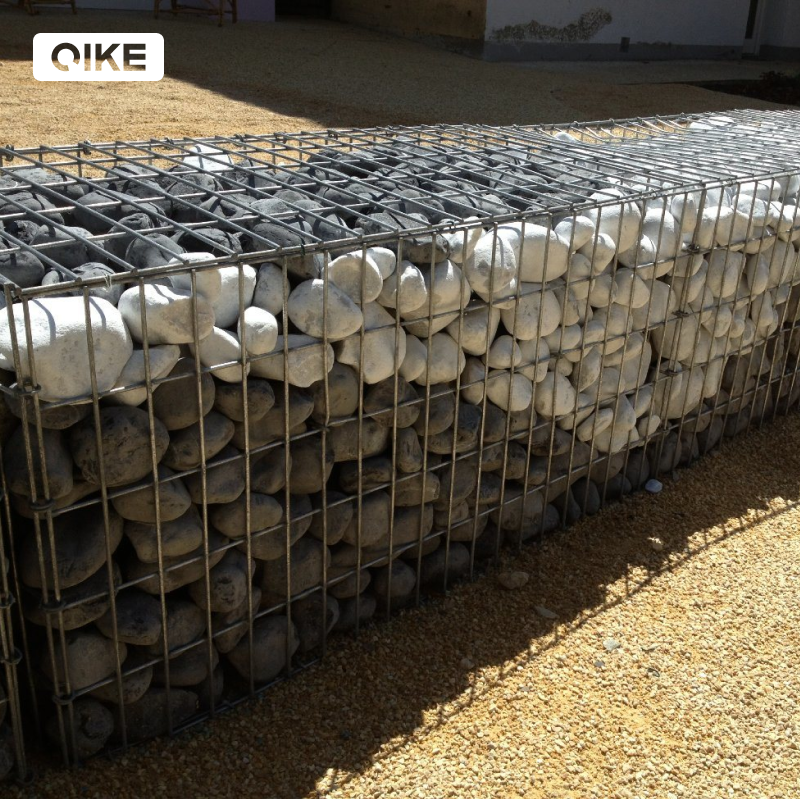 New type welded gabion fence iron wire mesh for stones 1x1x2 wall construction stainless steel gabion planter box landscaping