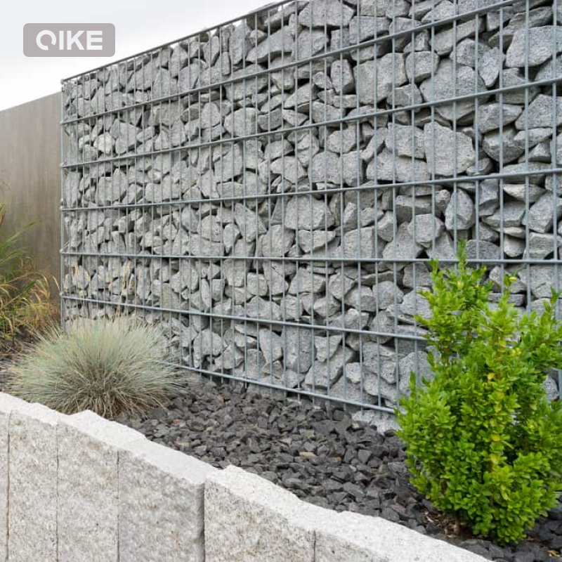 New type welded gabion fence iron wire mesh for stones 1x1x2 wall construction stainless steel gabion planter box landscaping