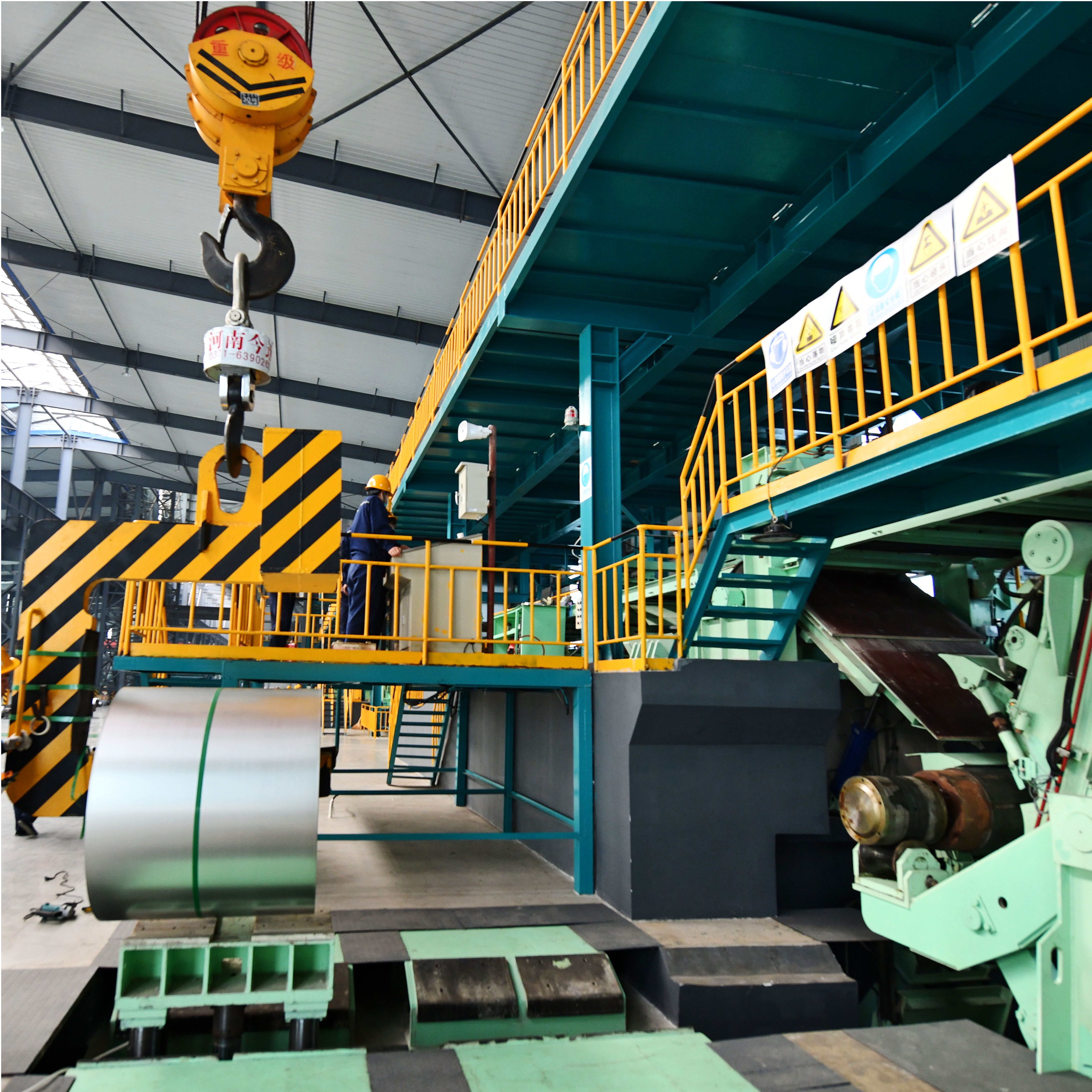 Hebei factory best price ZA m hot dipped galvanized aluminum magnesium steel coils for solar bracket