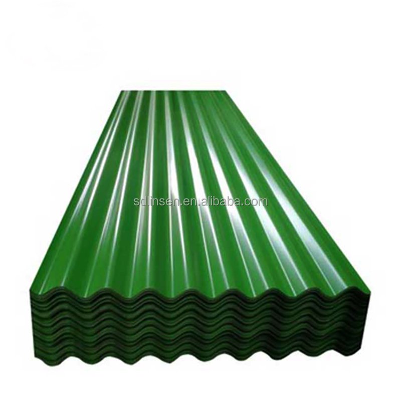 Z40 G275 Dx51d+Z Color Coated Prepainted Gi Galvanized Galvalume Corrugated Steel Roofing Sheet