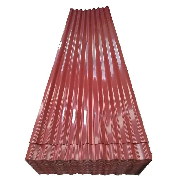 Good price PPGI sheet corrugated roofing colour sheet Used for building houses