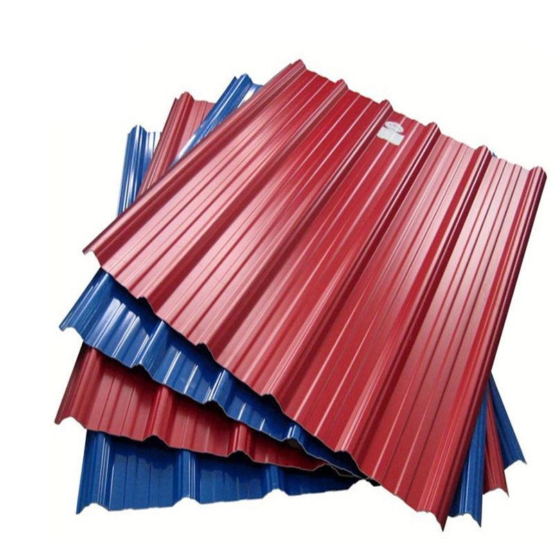 Corrugated Steel Roofing Sheet 26 Gauge 4ft X 8ft Sheets Corrugated Galvanized Steel Sheet Metal Roof Tiles Wall