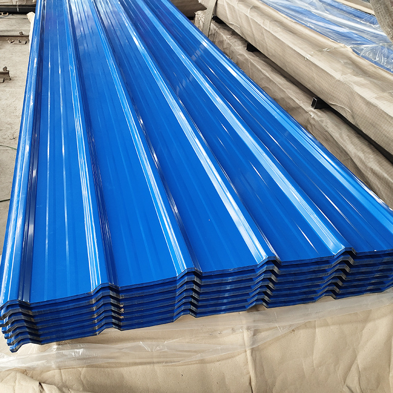 Corrugated Steel Roofing Sheet 26 Gauge 4ft X 8ft Sheets Corrugated Galvanized Steel Sheet Metal Roof Tiles Wall