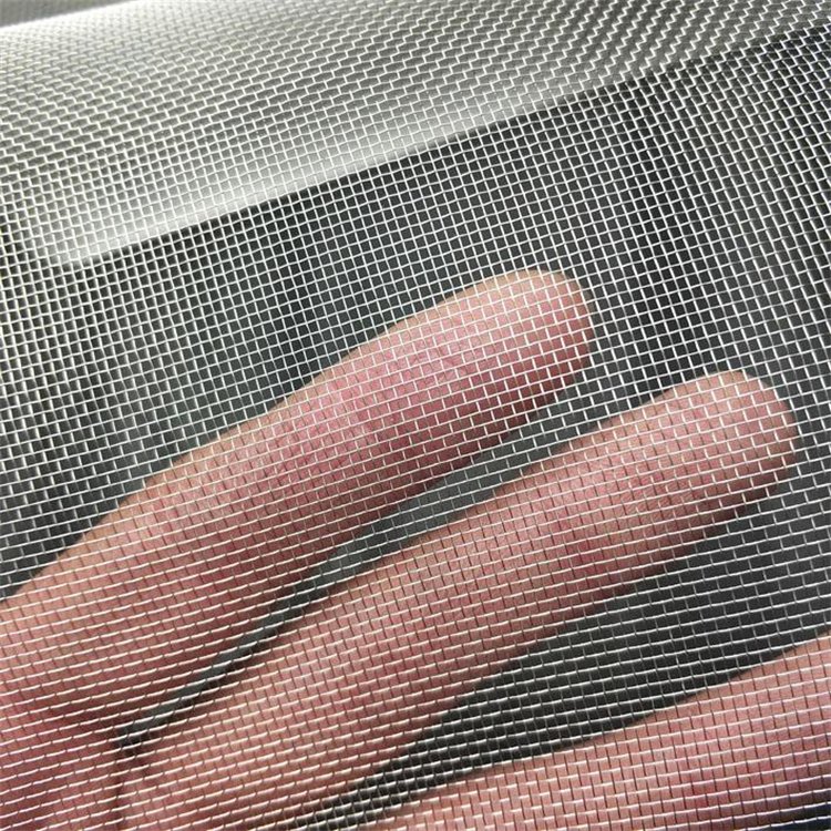 Ss 304 316 316L 201 430 Metal Stainless Steel Wire Mesh Braided Woven Wire Mesh / Micron Filter Mesh / Crimped