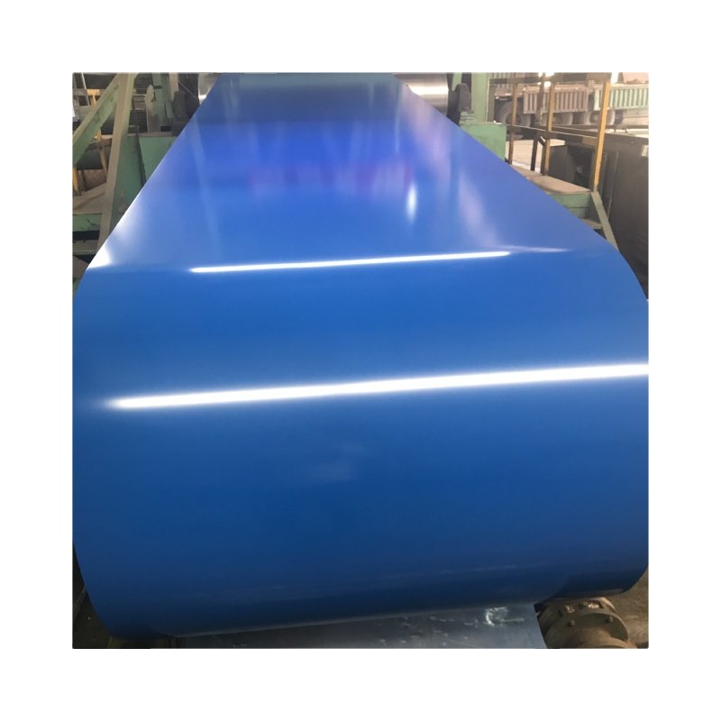 Color Coated Plate Product Prepainted Galvanized/Galvalume Steel Coils PPGL RAL 1013 PPGI Steel Coil for Roofing Sheet
