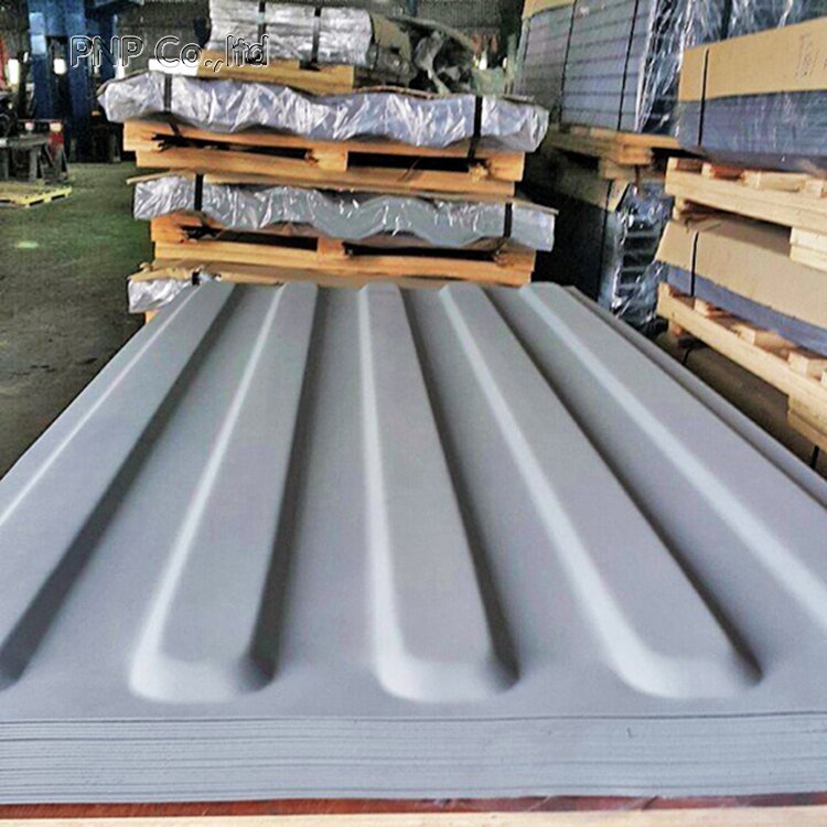 VN Factory directly SPA-H steel 5 corrugated galvanized face container roof panel with size 2x1045x2356mm