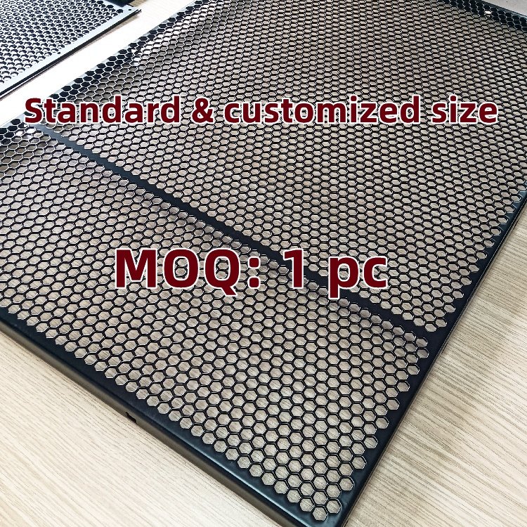 High Quality Customized 1.5mm 2.0mm Honeycomb Metal Speaker Grill Cover Mesh Nets