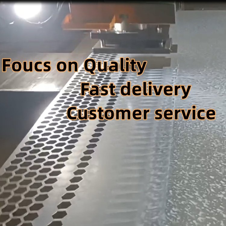 High Quality Customized 1.5mm 2.0mm Honeycomb Metal Speaker Grill Cover Mesh Nets