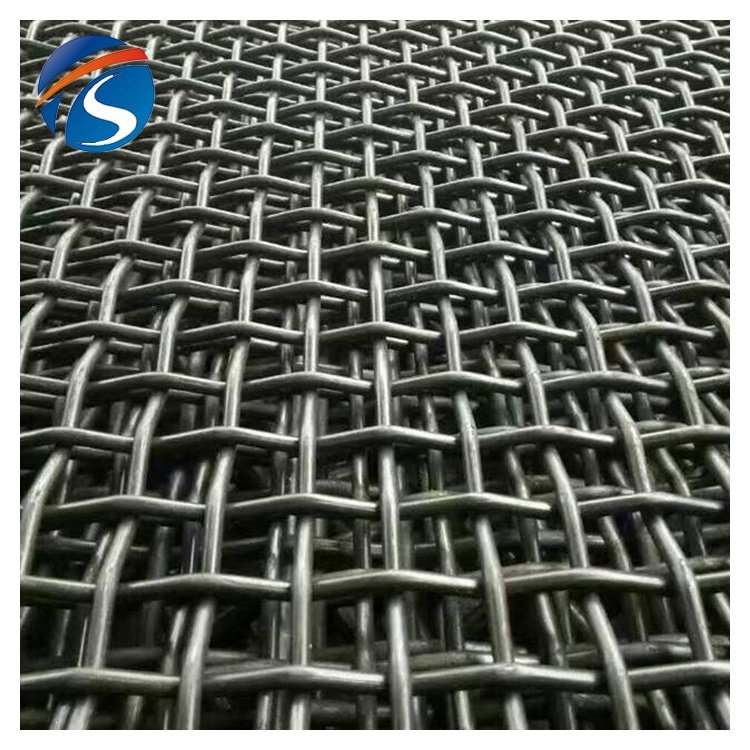 Wholesale High Manganese 65Mn Steel Wire Mining Sieve Mesh Vibrating Screen Mesh For Stone And Quarry Crusher