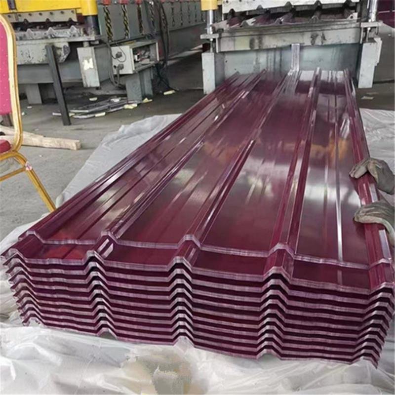 Gi Iron Sheet PPGI Roof Color Coated Galvanized Corrugated Metal Steel Sheet