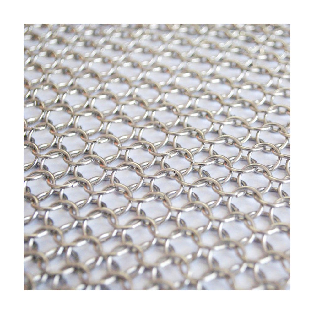 Decorative Metal Wire Mesh / Metal Ring Mesh Curtain / Chain Mail Mesh