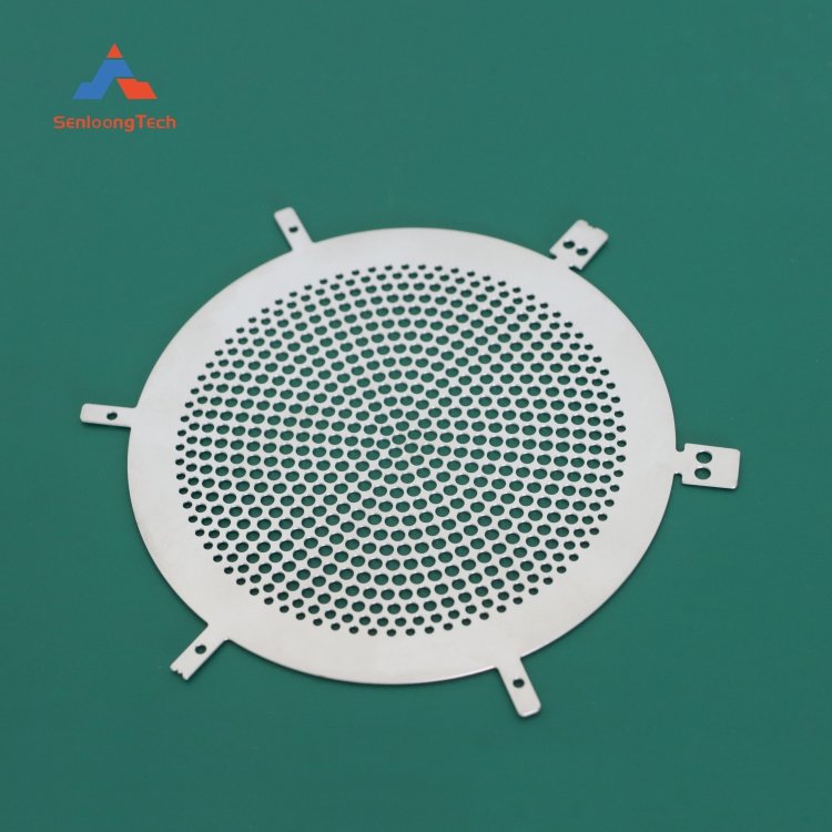 Custom manufacturer etched parts high precision photochemical etched stainless steel filter mesh