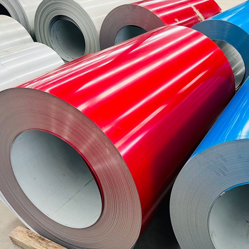 Manufacturing precoated smooth surface ASTM A653M CS color coated steel coils