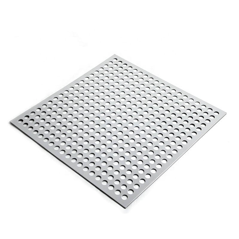 Metal Stamping Parts Galvanized Wire Mesh Stainless Steel Perforated Mesh Punched Metal Screens