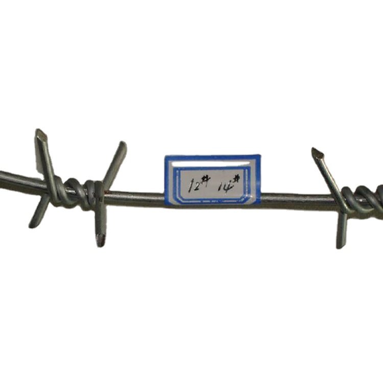 3kgs -50kgs 50 kgs 500 meters 1000 meters cheap Farm Hot dipped galvanized fence barbed wire mesh length price per roll for sale