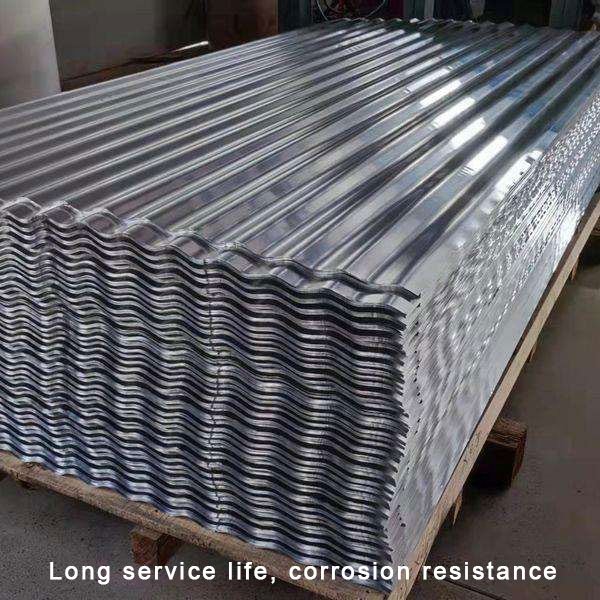 Galvanized Metal Roofs Sheets 40 Gauge 32 Gauge Dx51d Dx52d Dx53d Zinc Corrugated Galvalume Iron Steel Roofing Panels