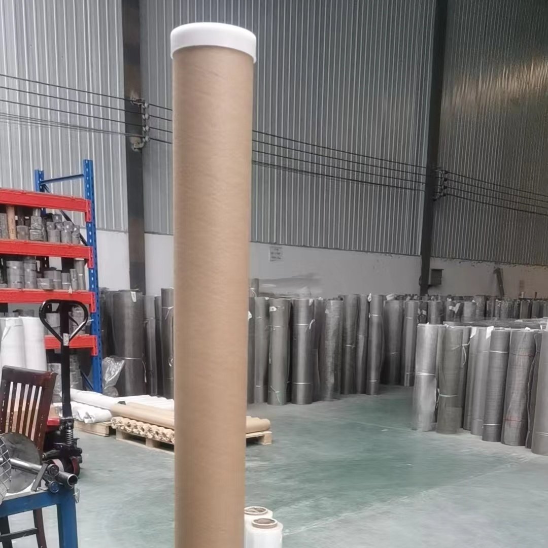 304 316 1mm Stainless Steel Wire Mesh 16 Woven Sintered Knitted Cylinder Cone Dust Filter Bags Plain Weave Cloth Element Bending