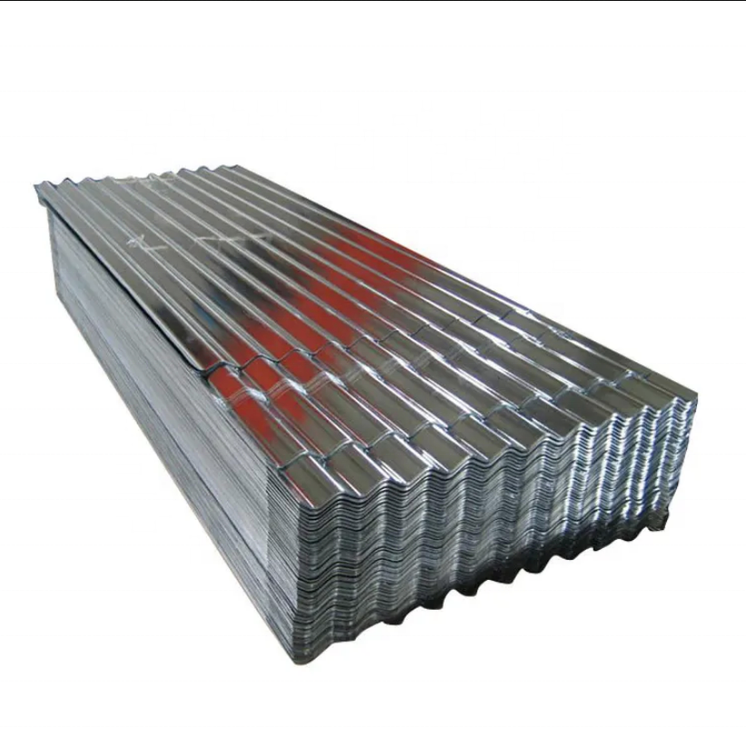 HOT DIPPED DX51D 0.18mm galvanized GI corrugated steel roofing sheet