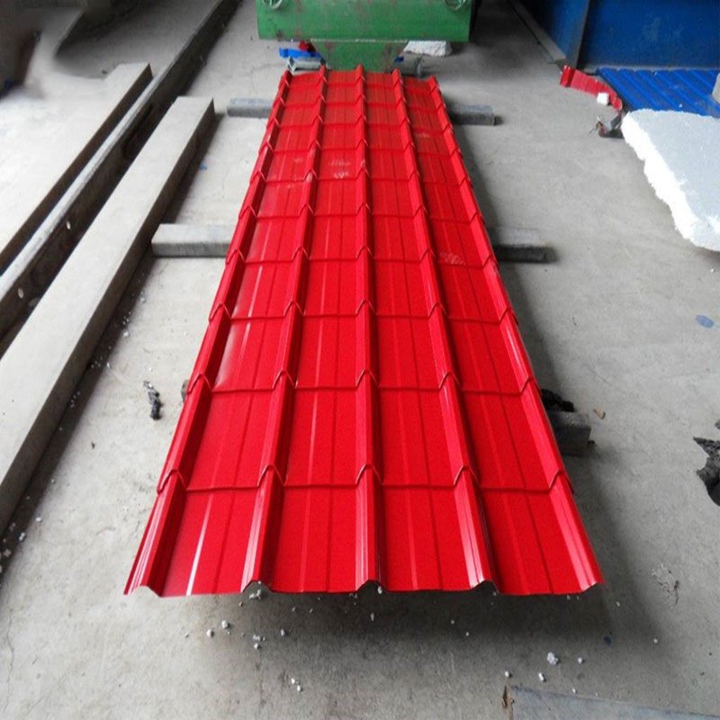 Wholesale Color Coated Metal Roof Tiles PPGI Corrugated Zinc Roofing Sheet