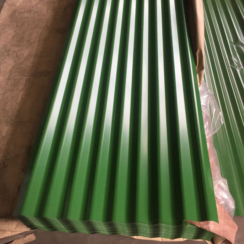 Wholesale Color Coated Metal Roof Tiles PPGI Corrugated Zinc Roofing Sheet