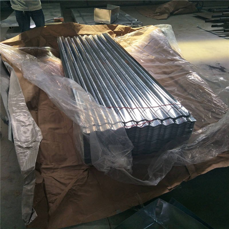 0.5 mm Prepainted galvanized corrugated metal roofing sheet customization