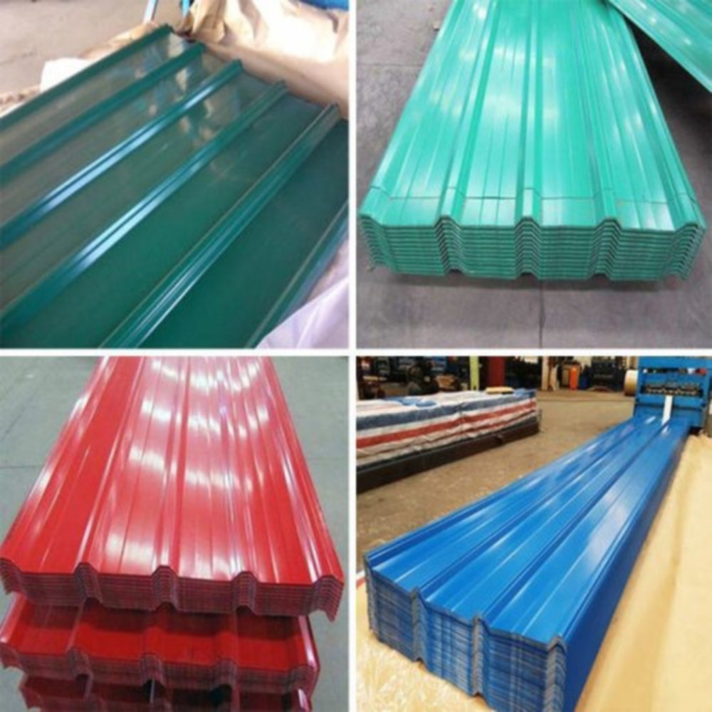 A36 Q235 Metal Siding PPGI Corrugated Galvanized Steel Sheet Roofing Panel Zinc Roofing Sheets