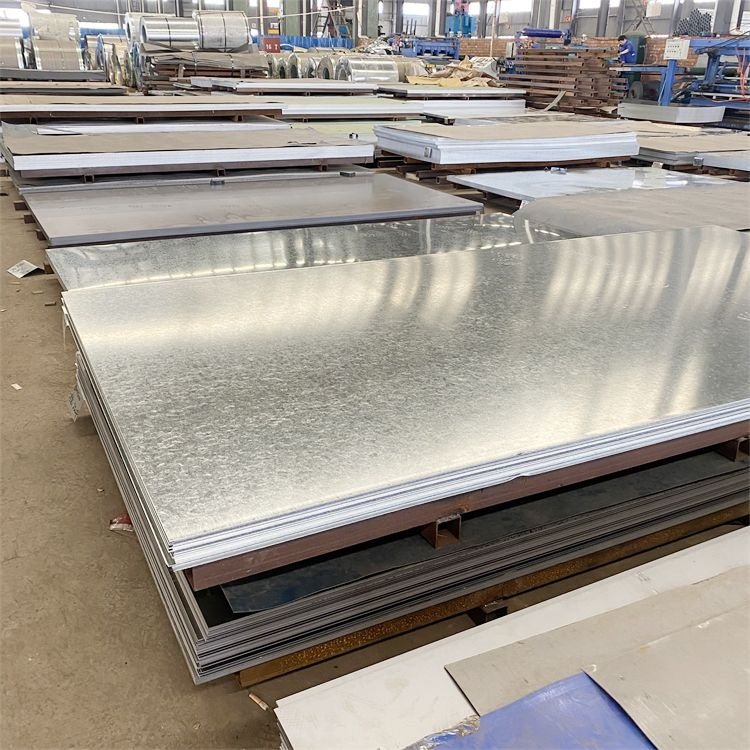 Manufacturer DX51D Galvanized Checker sheet Hot-dip Galvanized Iron Thin and Medium Thickness gi Galvanized Steel Plate