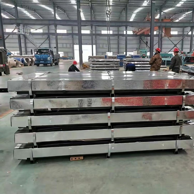 Manufacturer DX51D Galvanized Checker sheet Hot-dip Galvanized Iron Thin and Medium Thickness gi Galvanized Steel Plate