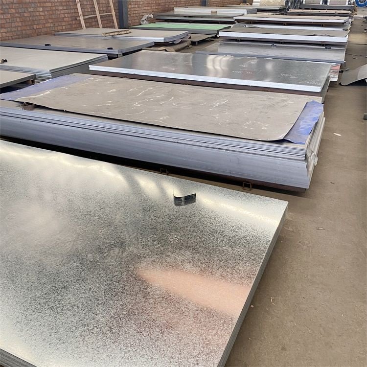 Manufacturer DX51D Galvanized Checker sheet Hot-dip Galvanized Iron Thin and Medium Thickness gi Galvanized Steel Plate