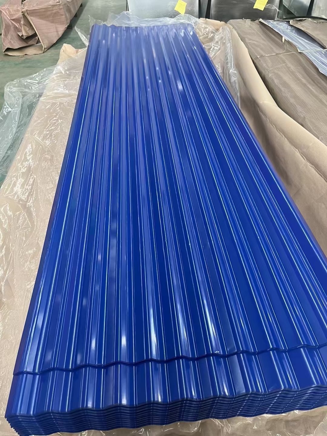 Chinese manufacturer 18 gauge corrugated steel roofing sheet Dx51d Z275 galvanized corrugated steel sheet