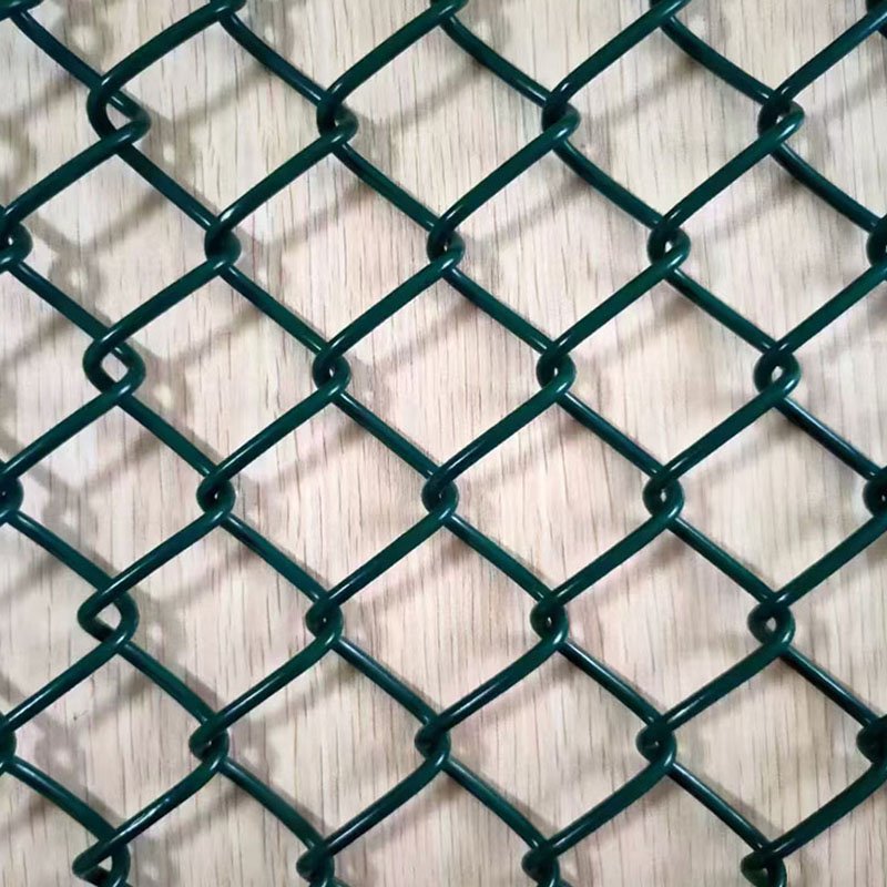 customized Pvc Coated Plastic Galvanized Cheap Stainless Steel Wire Mesh Fencing Project Chain Link Fence